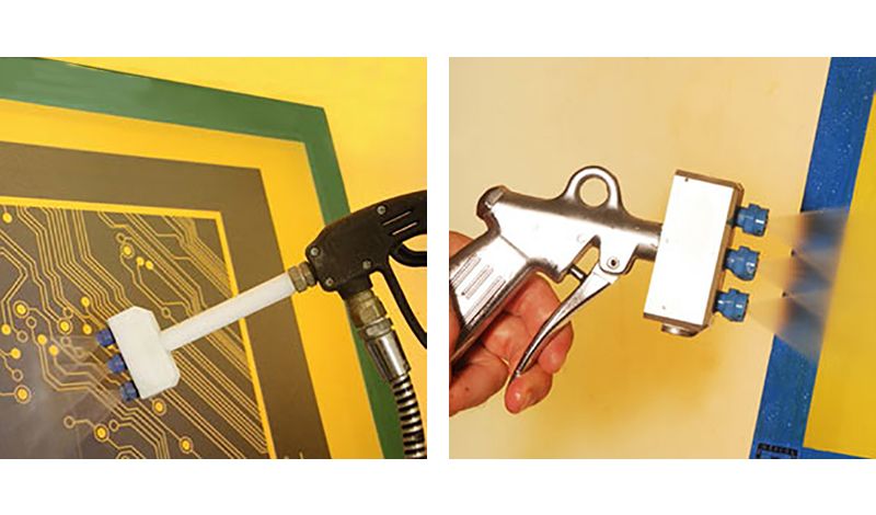 Πιστόλι Ψεκασμού χειρός για εμφάνιση τελάρων μεταξοτυπίας KIWO PROFI WASH