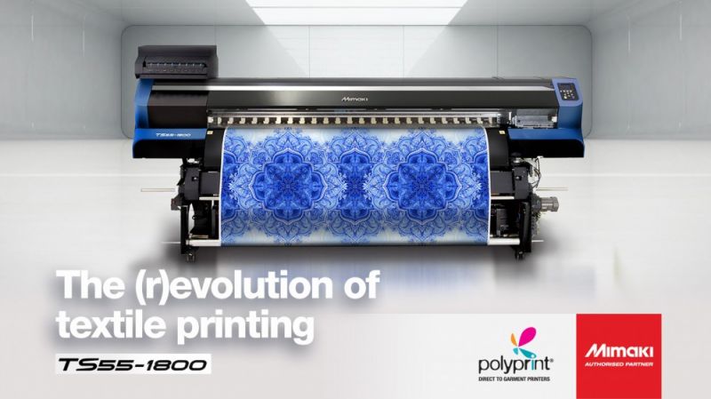 Νέος επαναστατικός ψηφιακός εκτυπωτής Mimaki TS55-1800