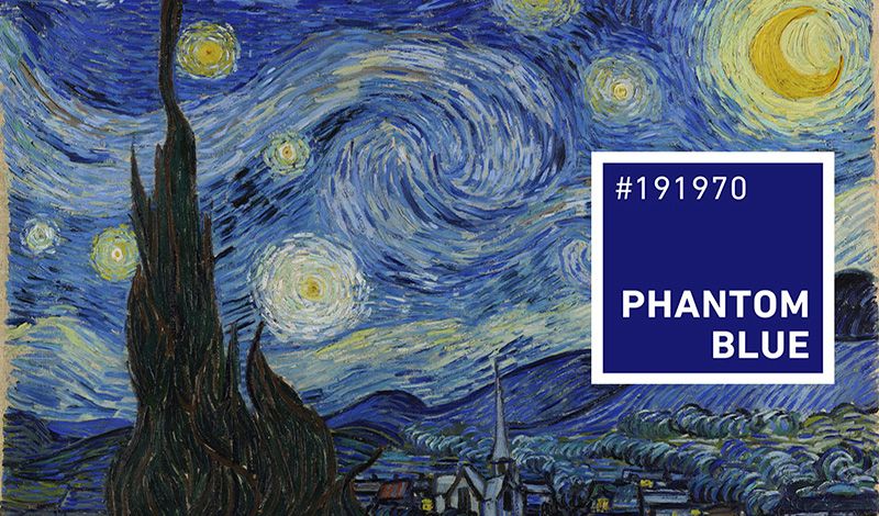 Χρωματική τάση για το 2020: Phantom Blue