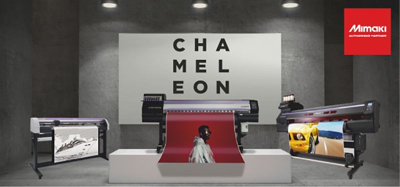 H Chameleon Graphics ανακοινώνει τη συνεργασία της με τη MIMAKI