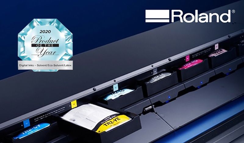 Βραβείο Product of the Year 2020 για τα μελάνια Roland TR2